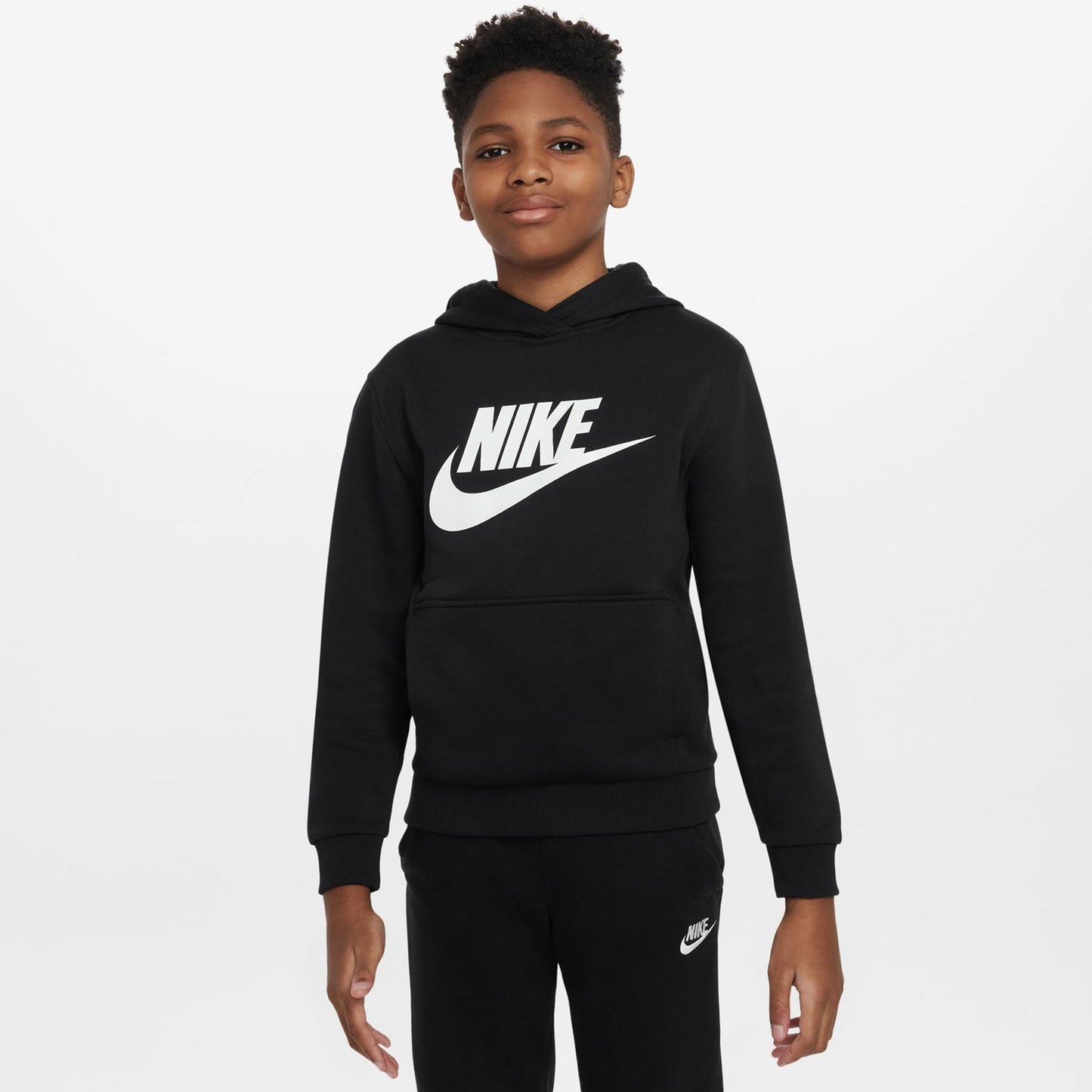 Nike Club Fleece Hoody Kids-black