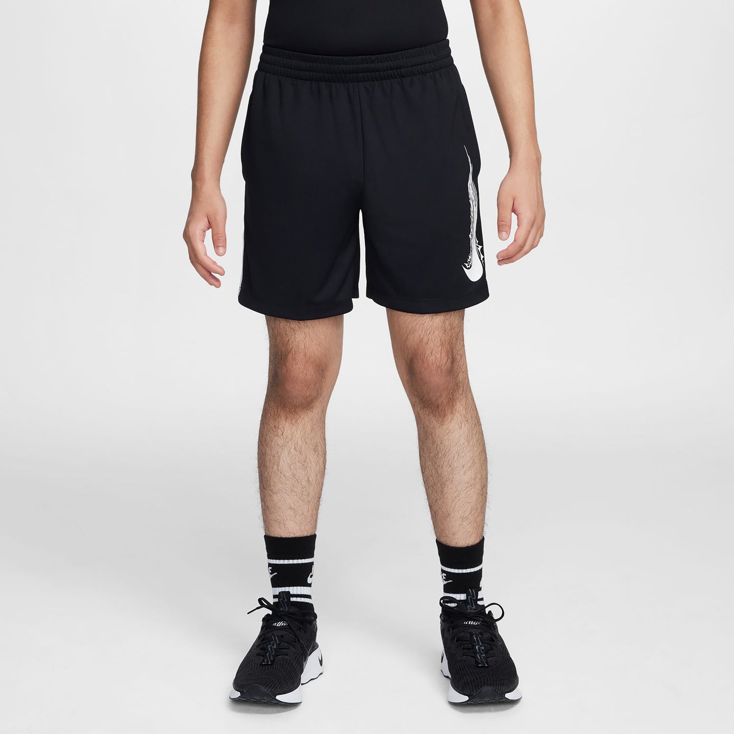 Nike Dri-Fit Multi Shorts Kids-Black