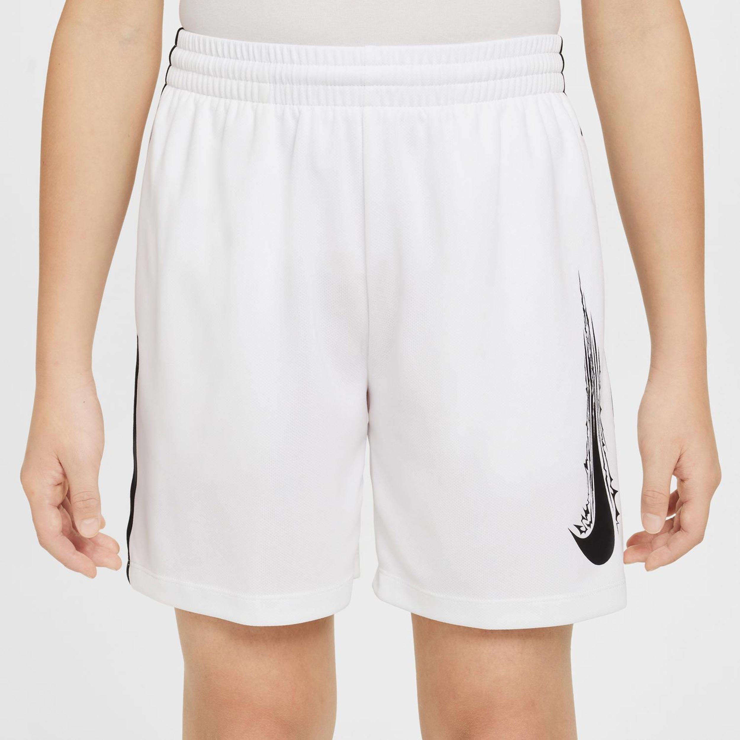 Nike Dri-Fit Multi Shorts Kids-White
