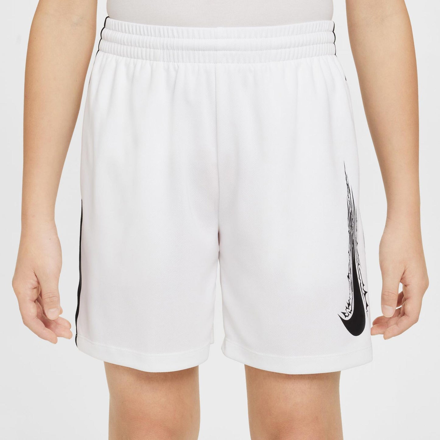Nike Dri-Fit Multi Shorts Kids-White