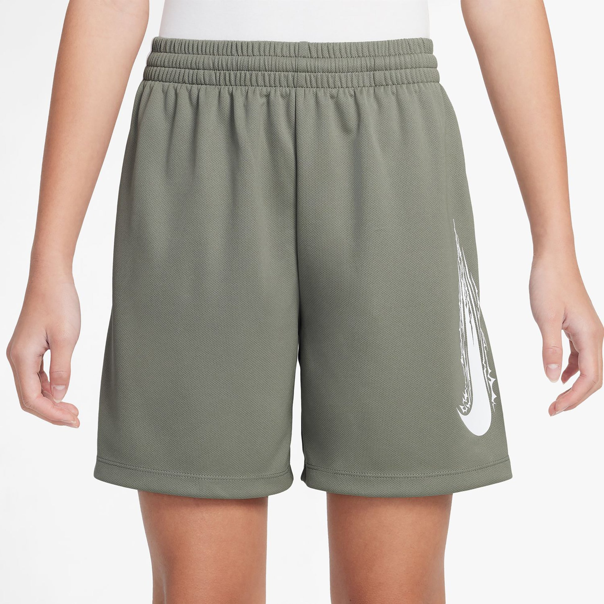 Nike Dri-Fit Multi Shorts Kids-Olive