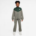 Dri-Fit Full-Zip Tracksuit Kids-Olive,Green