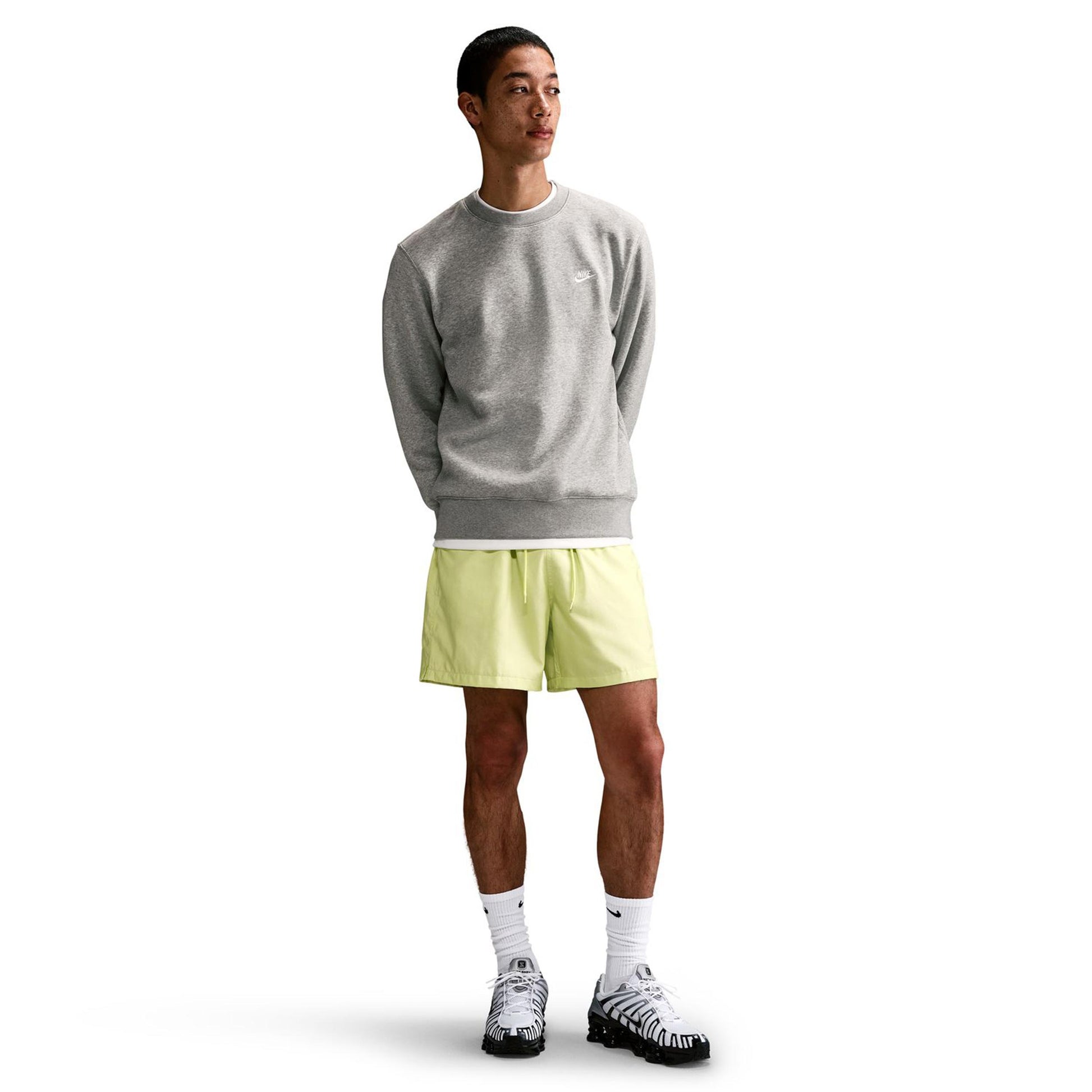 Nike Club Crew Sweatshirt Men-Grey