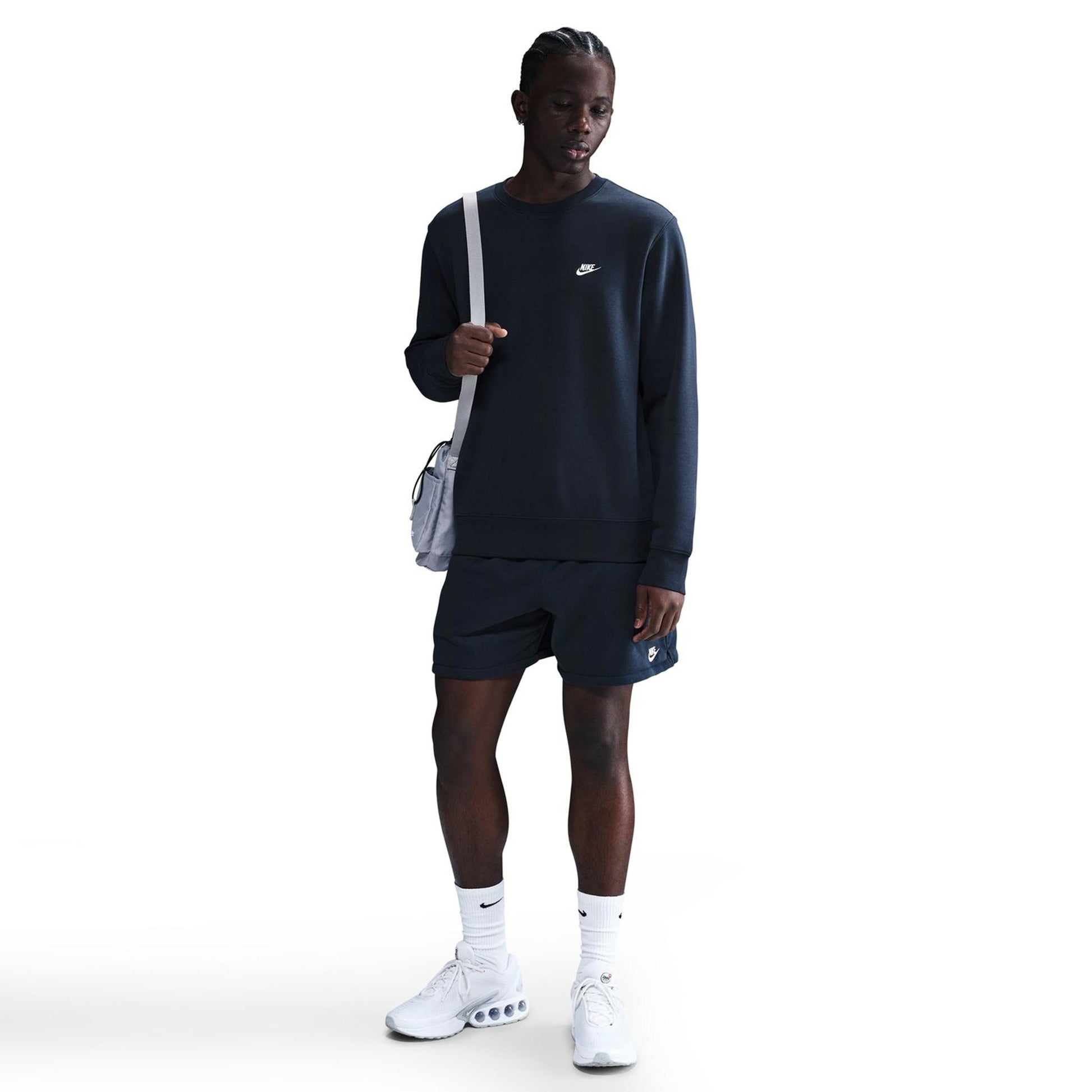 Nike Club Crew Sweatshirt Herren-Dunkelblau