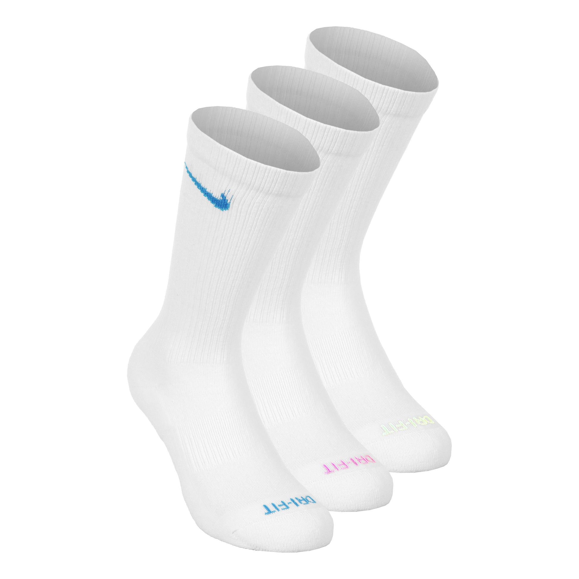 Nike Everyday Plus Cushioned Tennis Socks 3 Pack Unisex - white