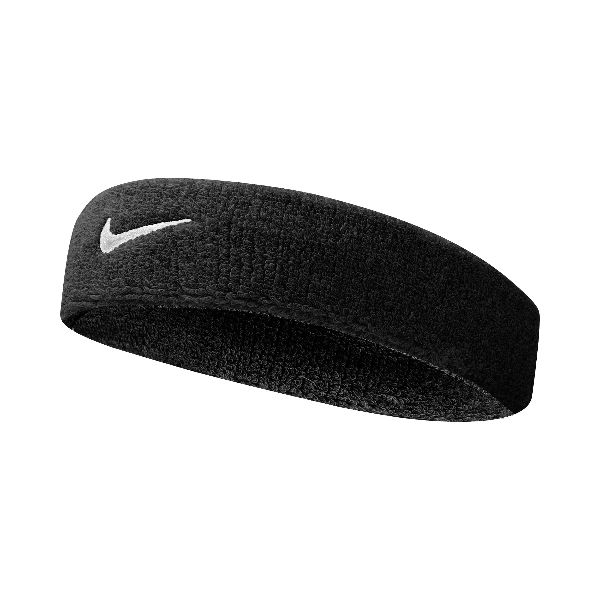 Nike Swoosh Classic Headband Unisex - black, white