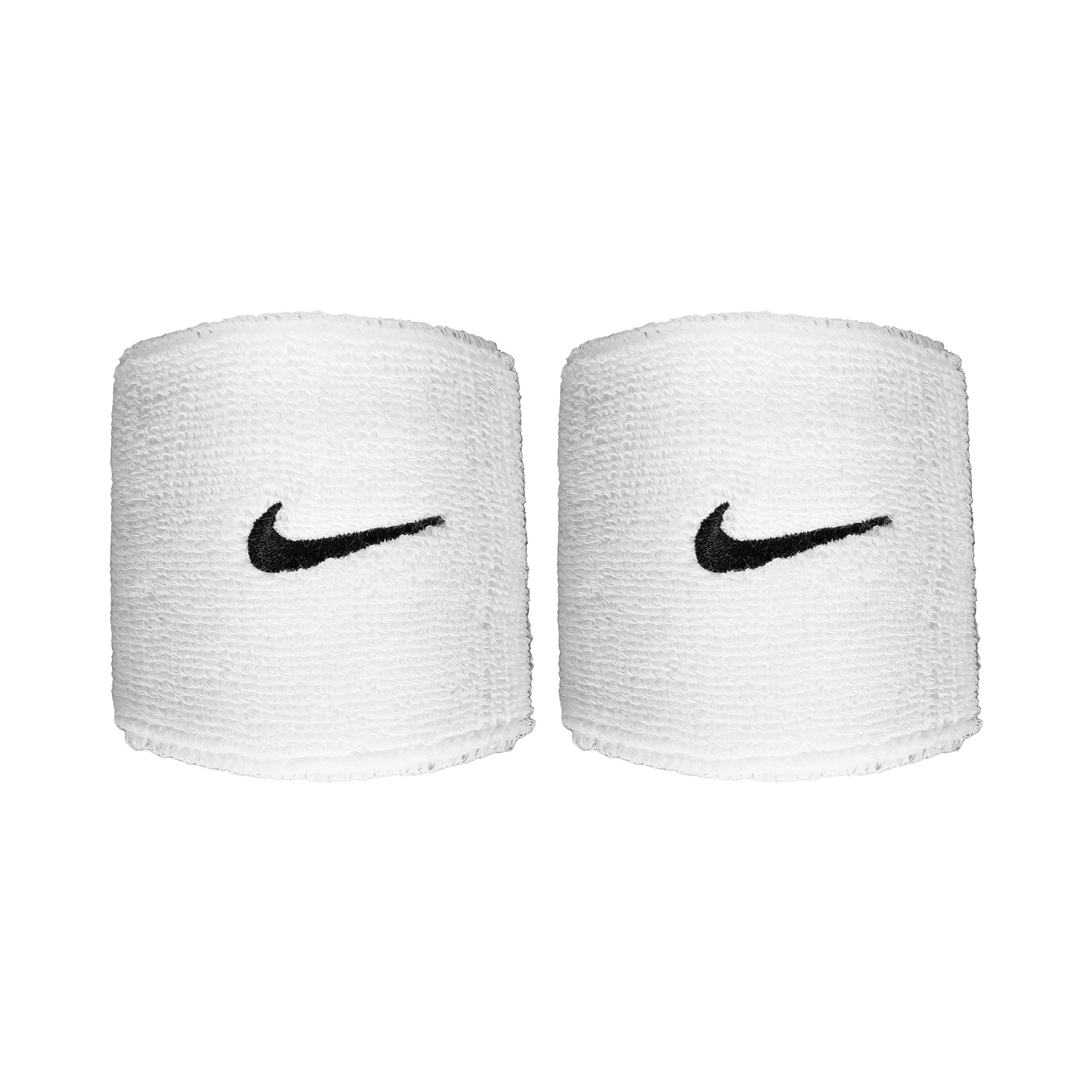 Nike Swoosh Classic Schweißband kurz - weiß, schwarz