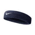 Swoosh Classic Headband Unisex - dark blue, white