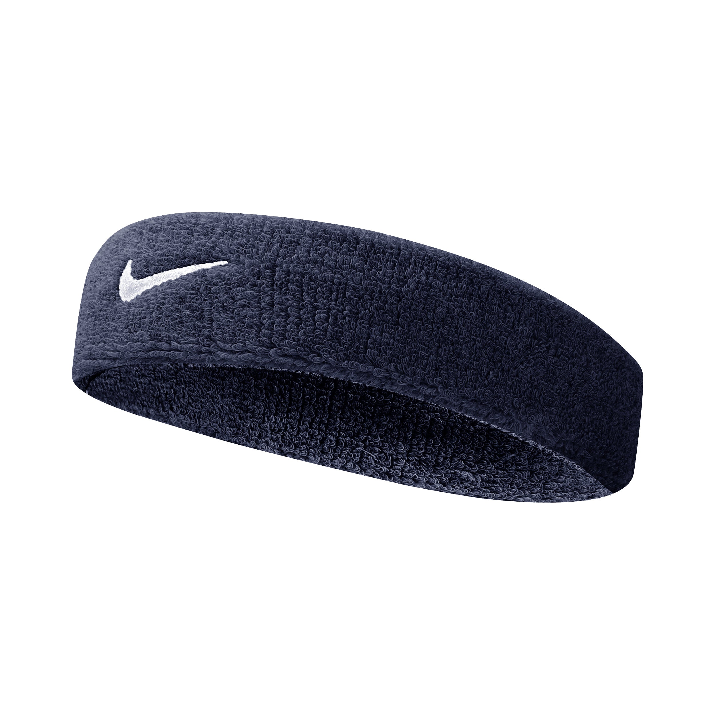 Nike Swoosh Classic Headband Unisex - dark blue, white