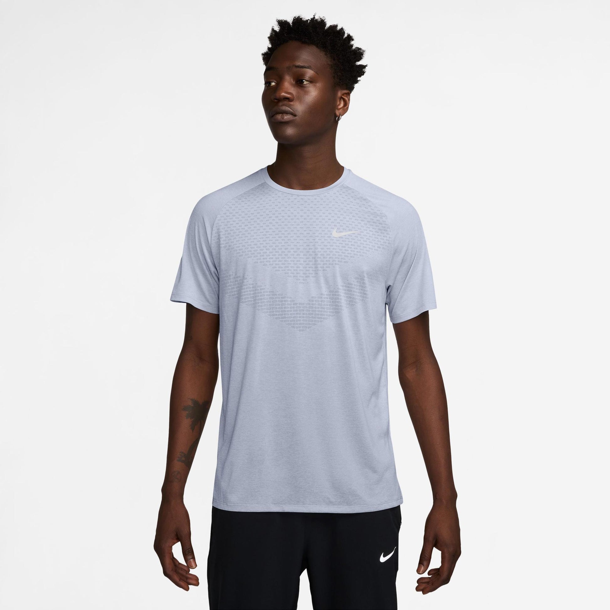 Nike Stride Running shirt Men - grey, grey
