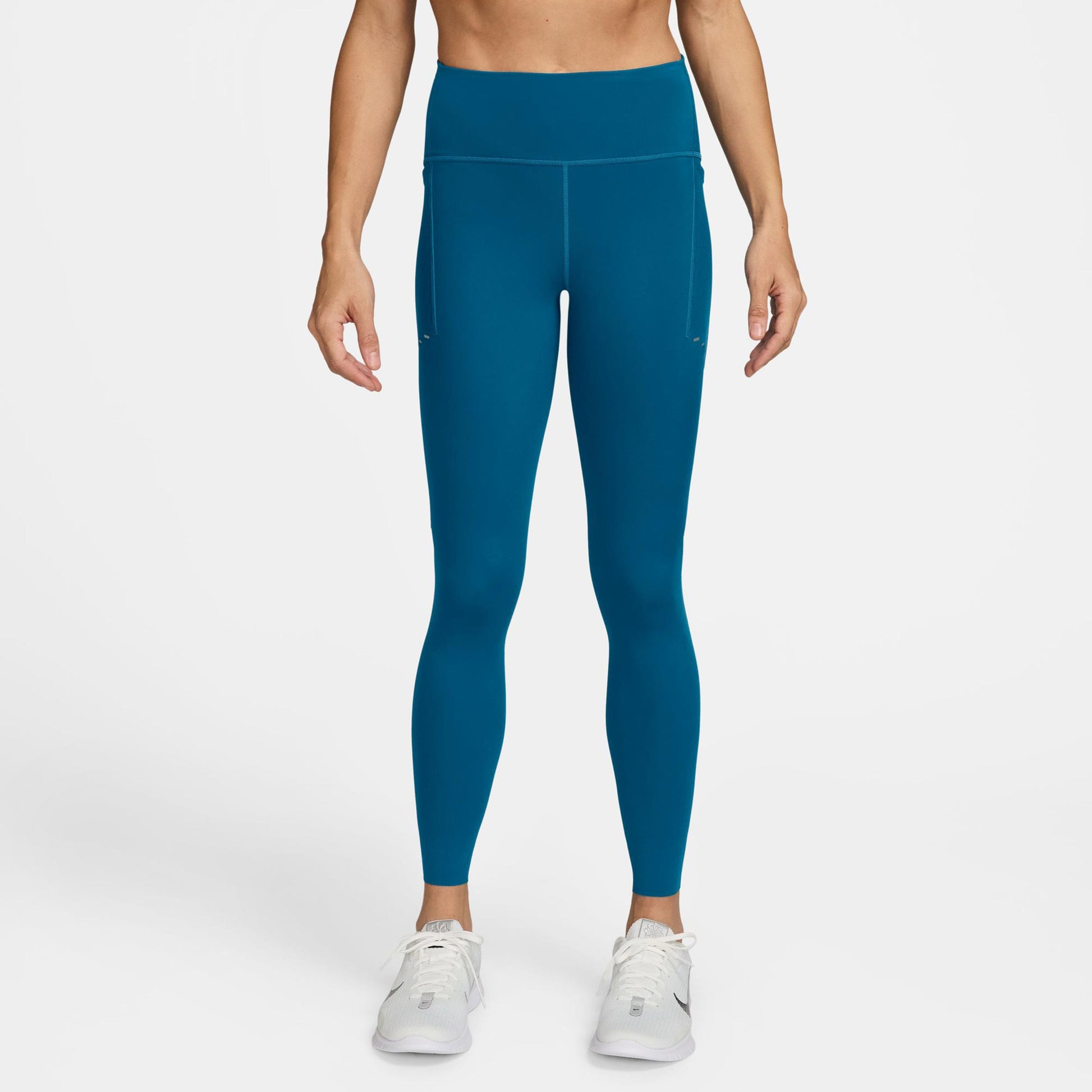 Nike Swift Lauftight Damen - grün, silber