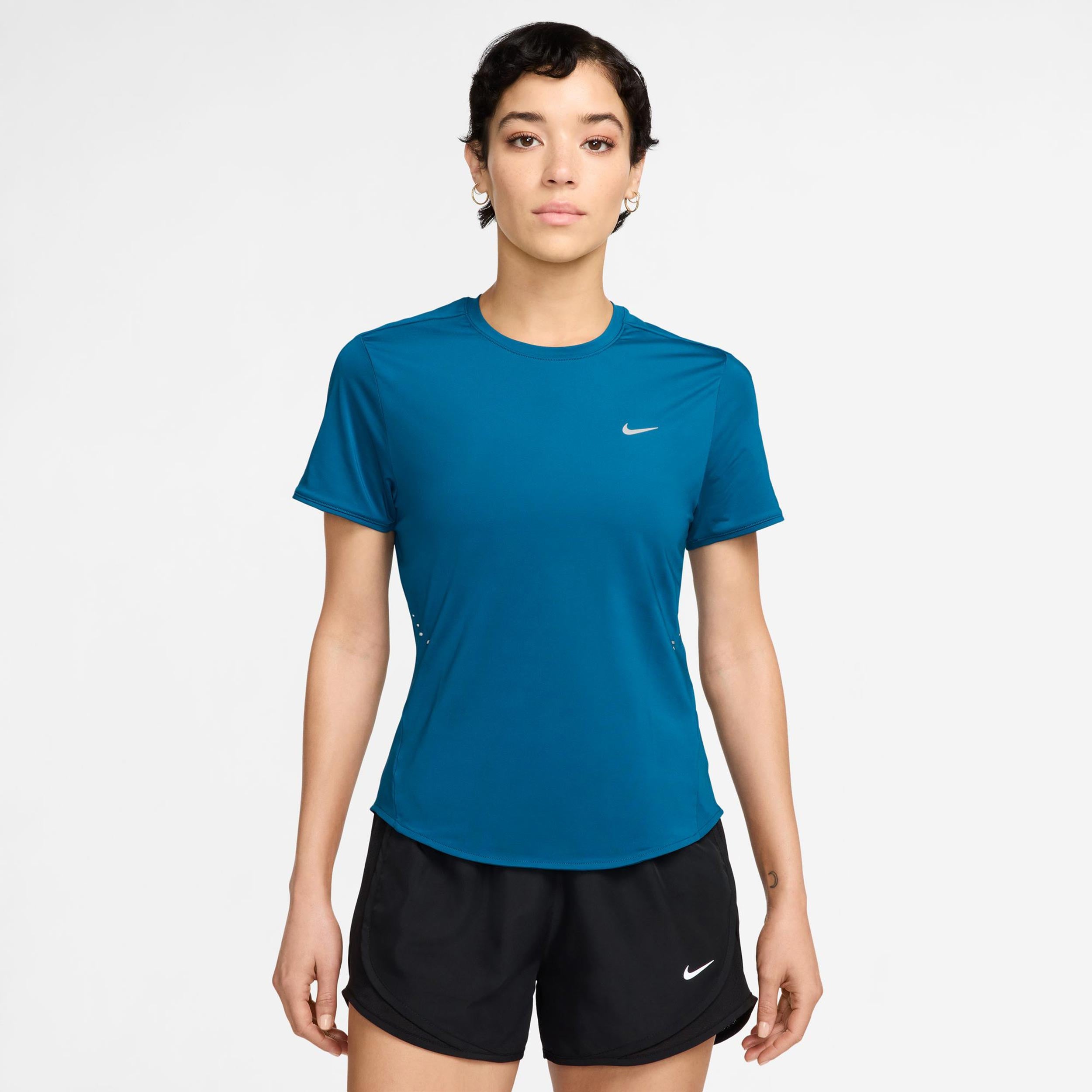 Nike Swift Running shirt Women - green, silver
