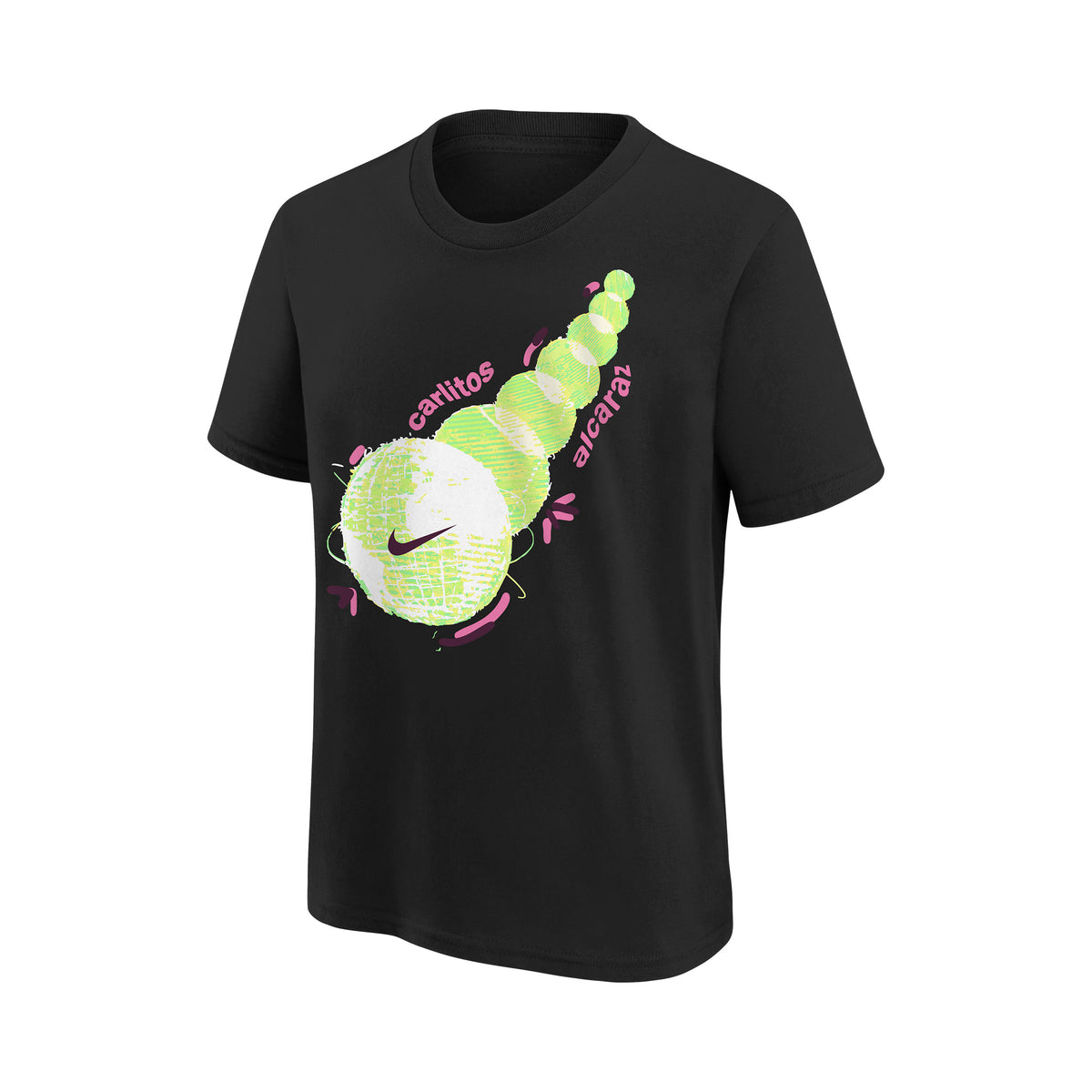 Nike Carlos Alcaraz T-Shirt Jungen-Schwarz