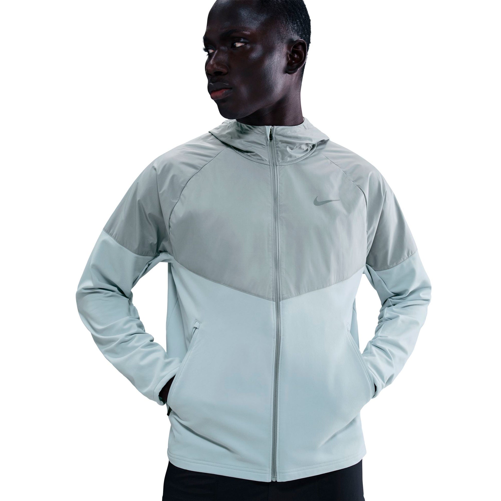 Nike Miler Running jacket Men - grey, silver