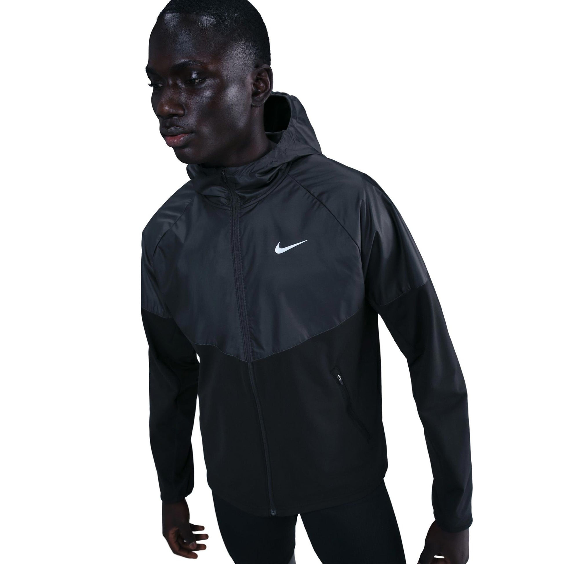 Nike Miler Running jacket Men - black, anthracite