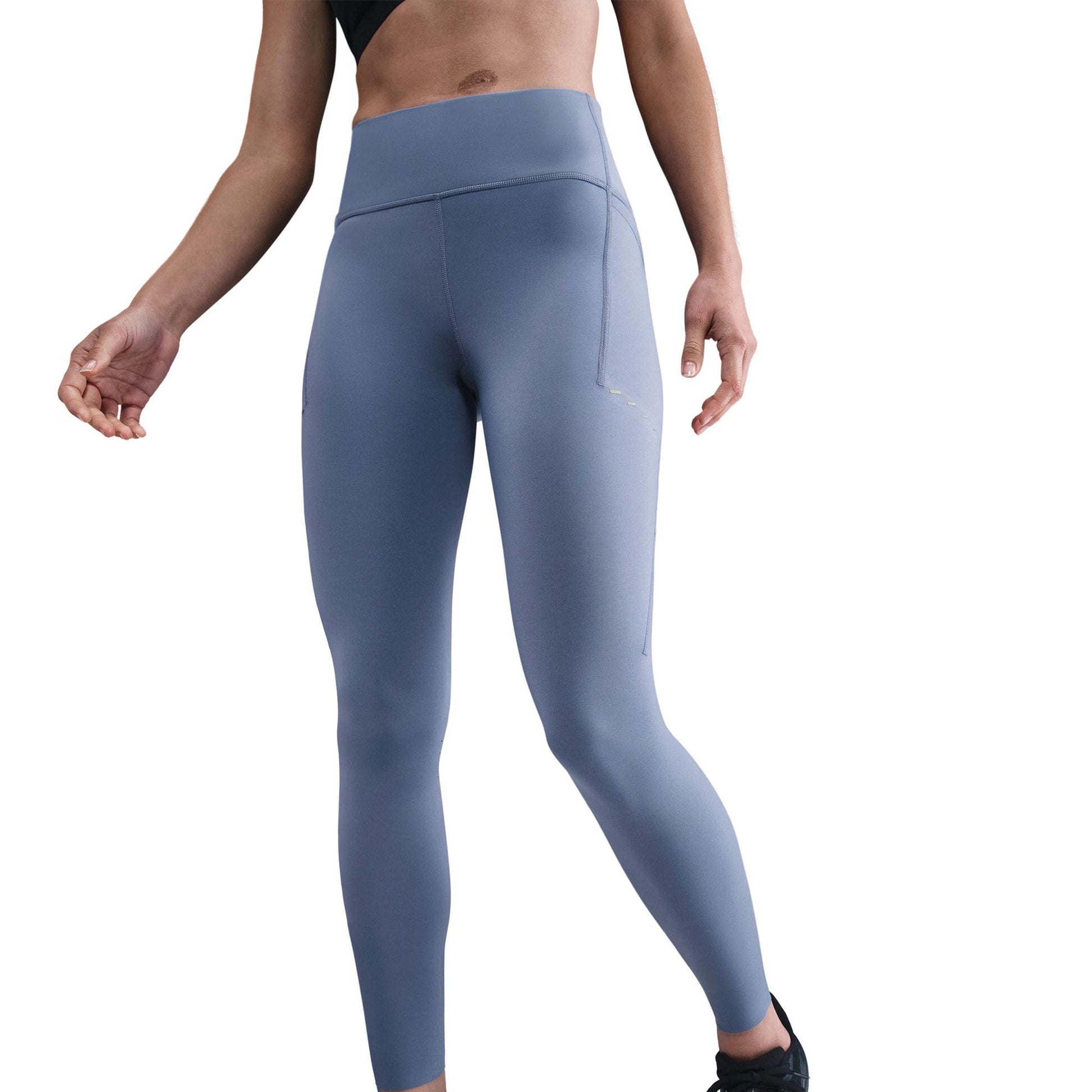 Nike Swift Running tights Women - blue grey, silver