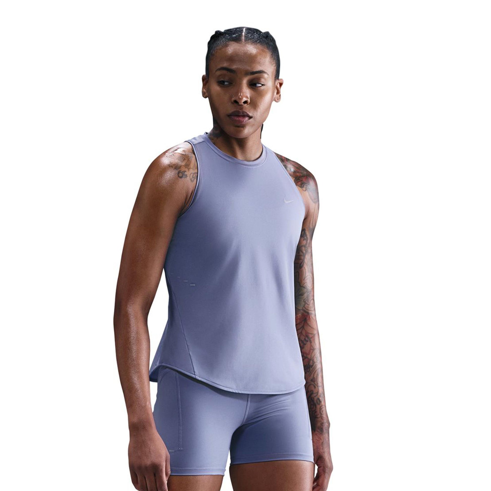 Nike Swift Running top Women - blue grey, silver