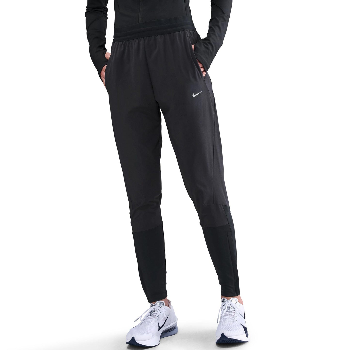 Nike Swift Running pants Women - black, silver