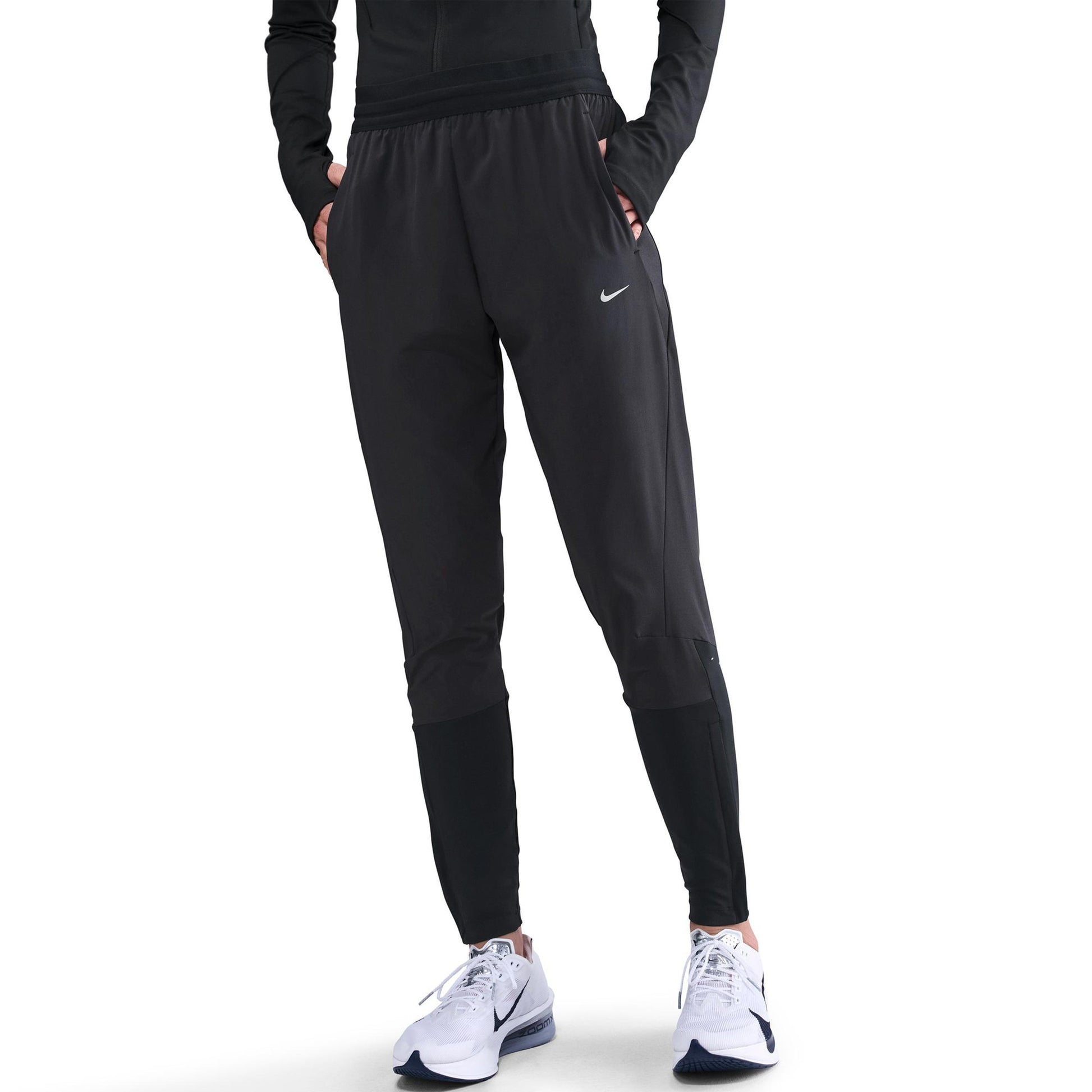 Nike Swift Running pants Women - black, silver