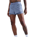 Swift Laufshorts Damen - blaugrau, silber