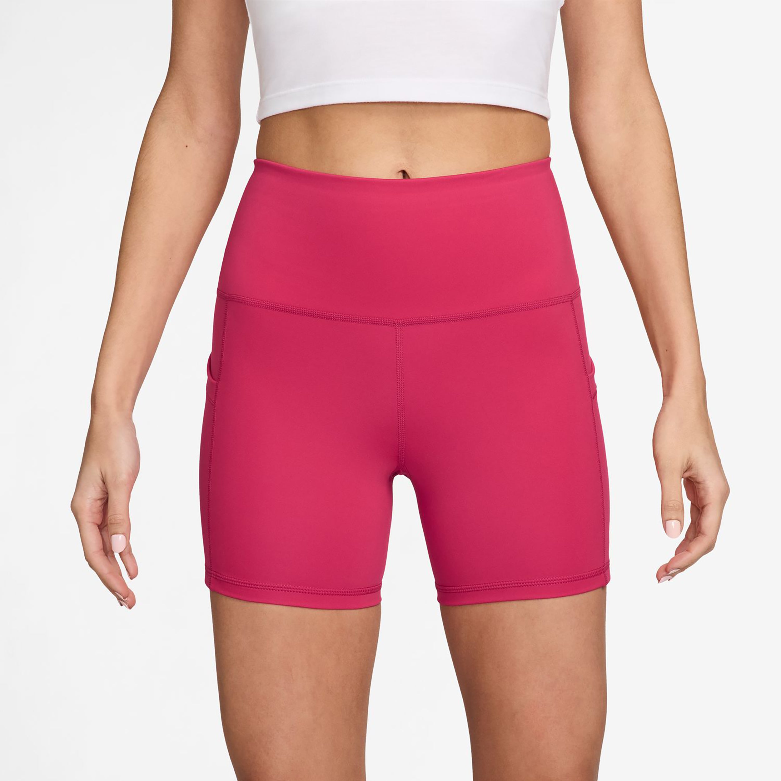 Nike Court Dri-Fit Ball Ball shorts Women - berry, white