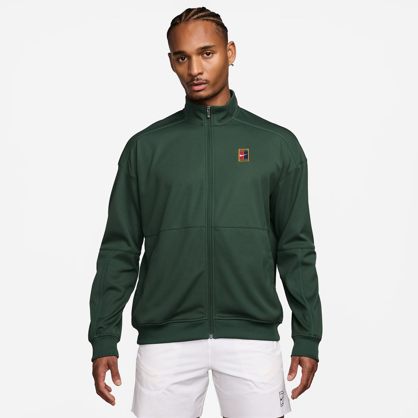 Nike Court Heritage Training jacket Men - dark green, dark green