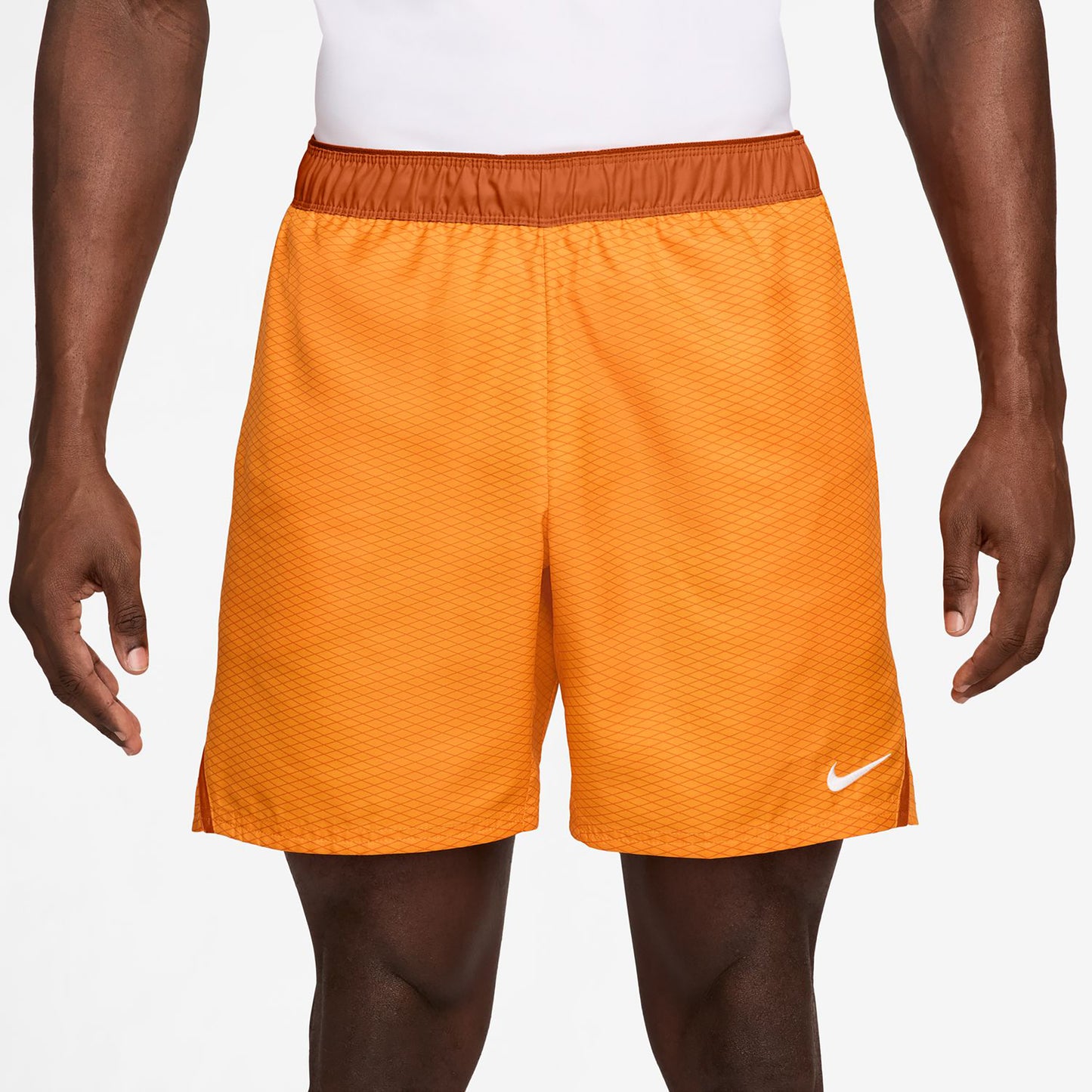 Nike Court Victory Dri-Fit 7in Aop Shorts Herren - orange, orange