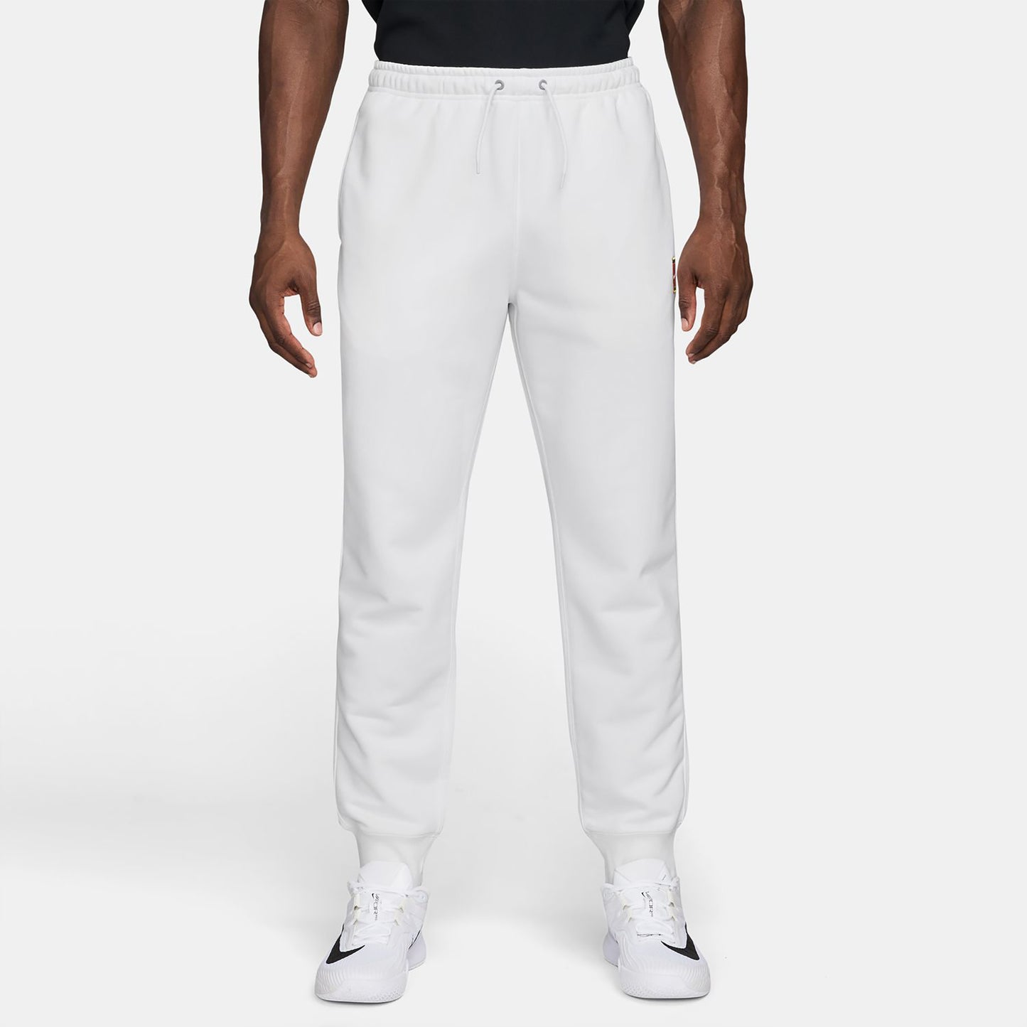 Nike Court Dri-Fit Heritage Fleece Training pants Men-white