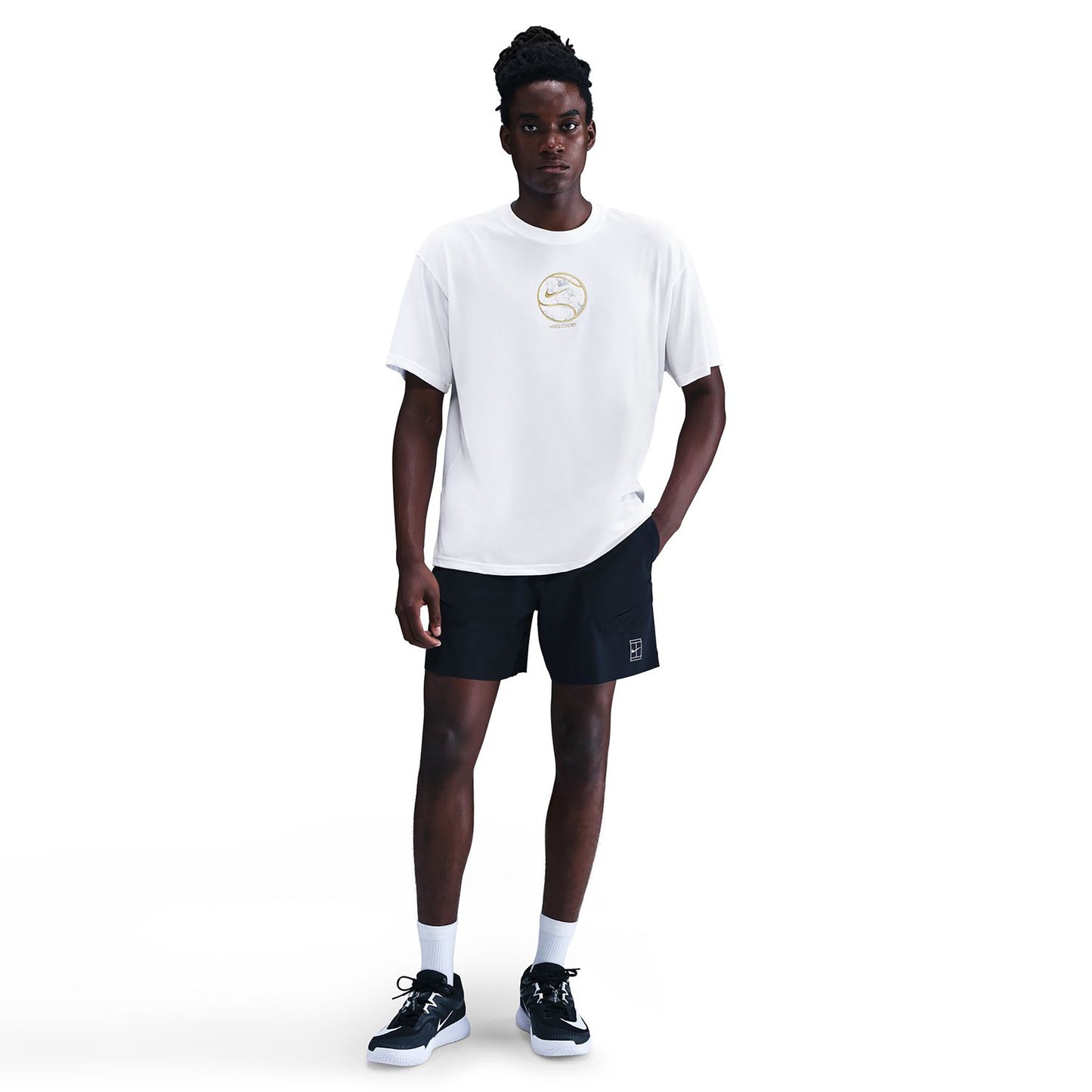 Nike Court Dri-Fit Max 90's T-Shirt Men-white