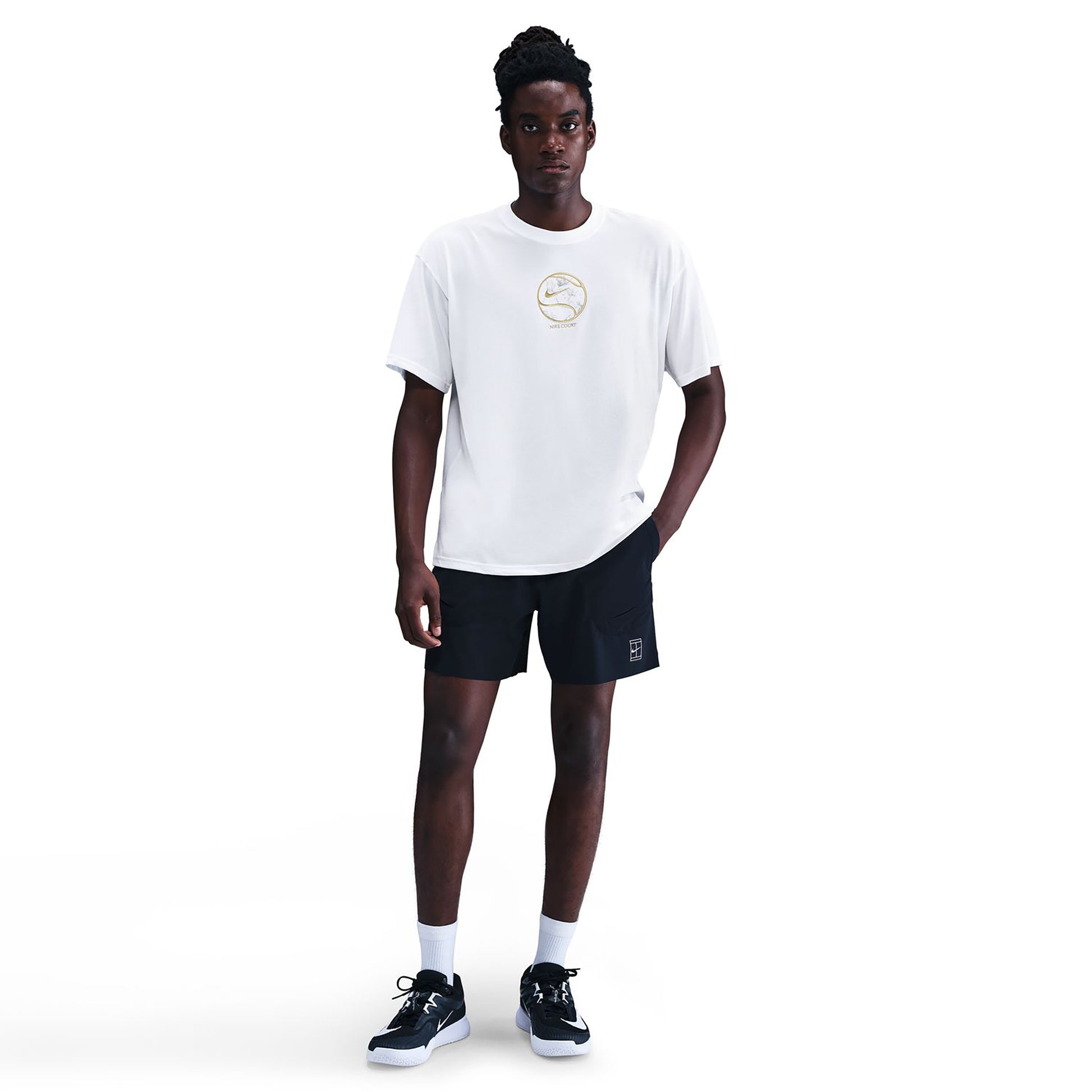 Nike Court Dri-Fit Max 90's T-Shirt Men-white