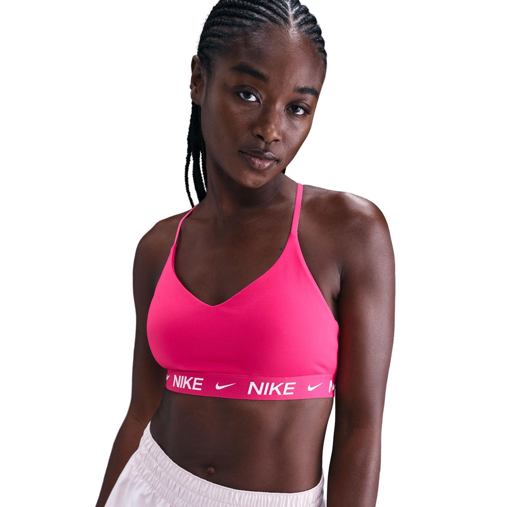 Nike Dri-Fit INDY LGT Support Sports bras Women-berry