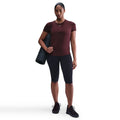 One Classic Dri-FIT T-Shirt Damen-dunkelrot, weiß