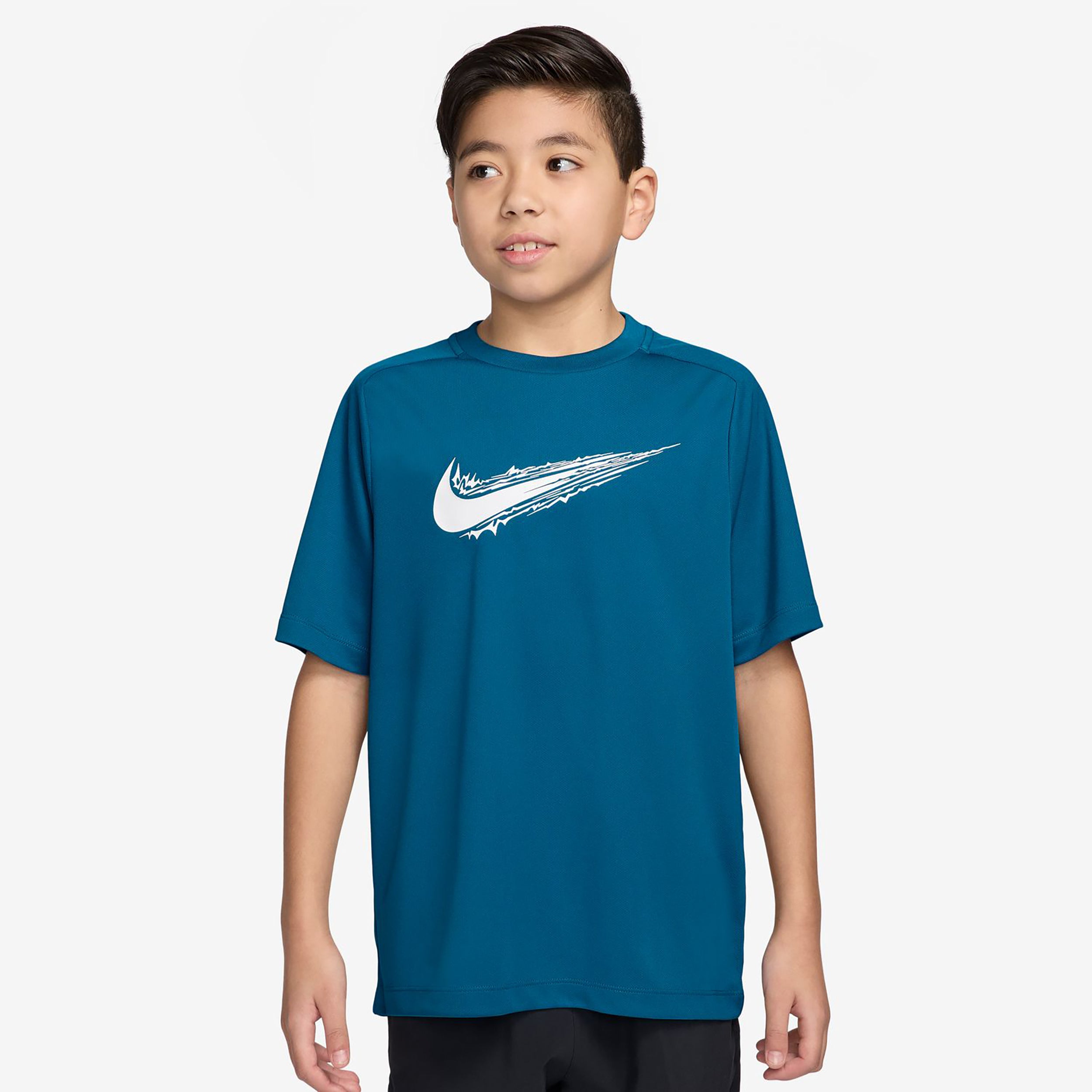 Nike Dri-FIT Multi T-Shirt Kids - blue, white