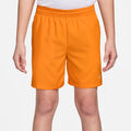 Big Shorts Jungen - orange, weiß