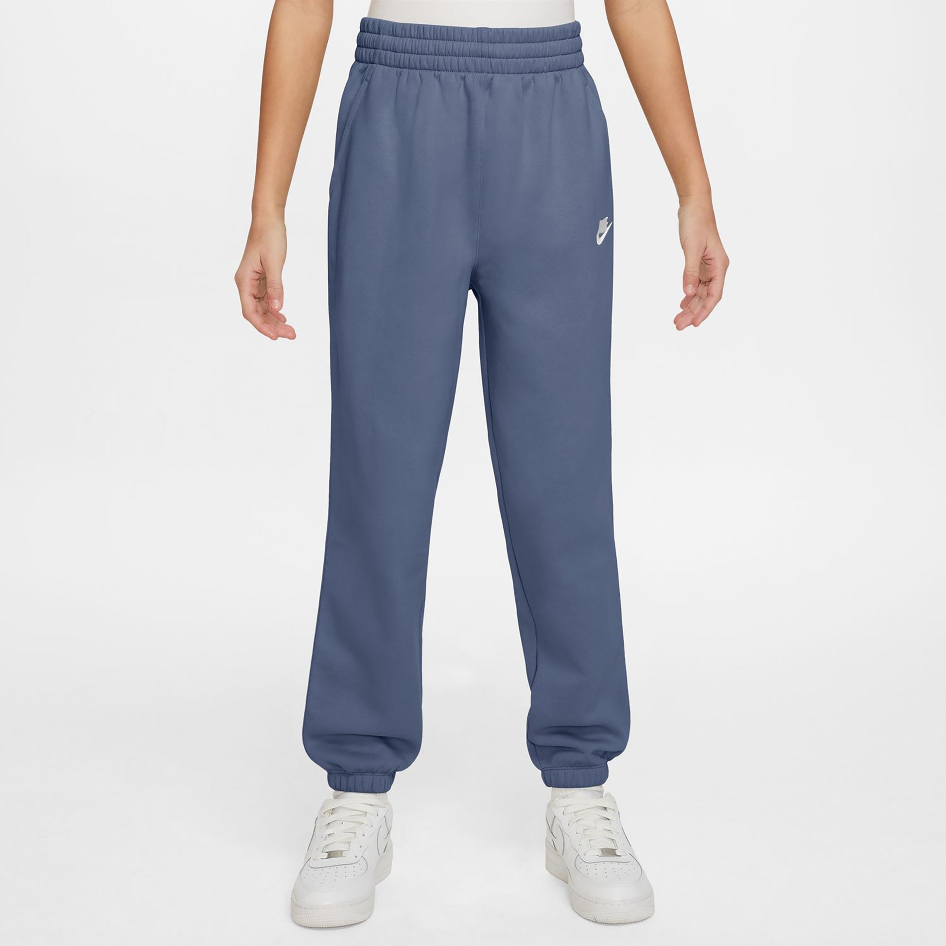 Nike Club Fleece Loose Training pants Girls - blue grey, blue-gray
