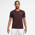 Sinner Court Dri-FIT Advantage T-Shirt Men - dark red, white