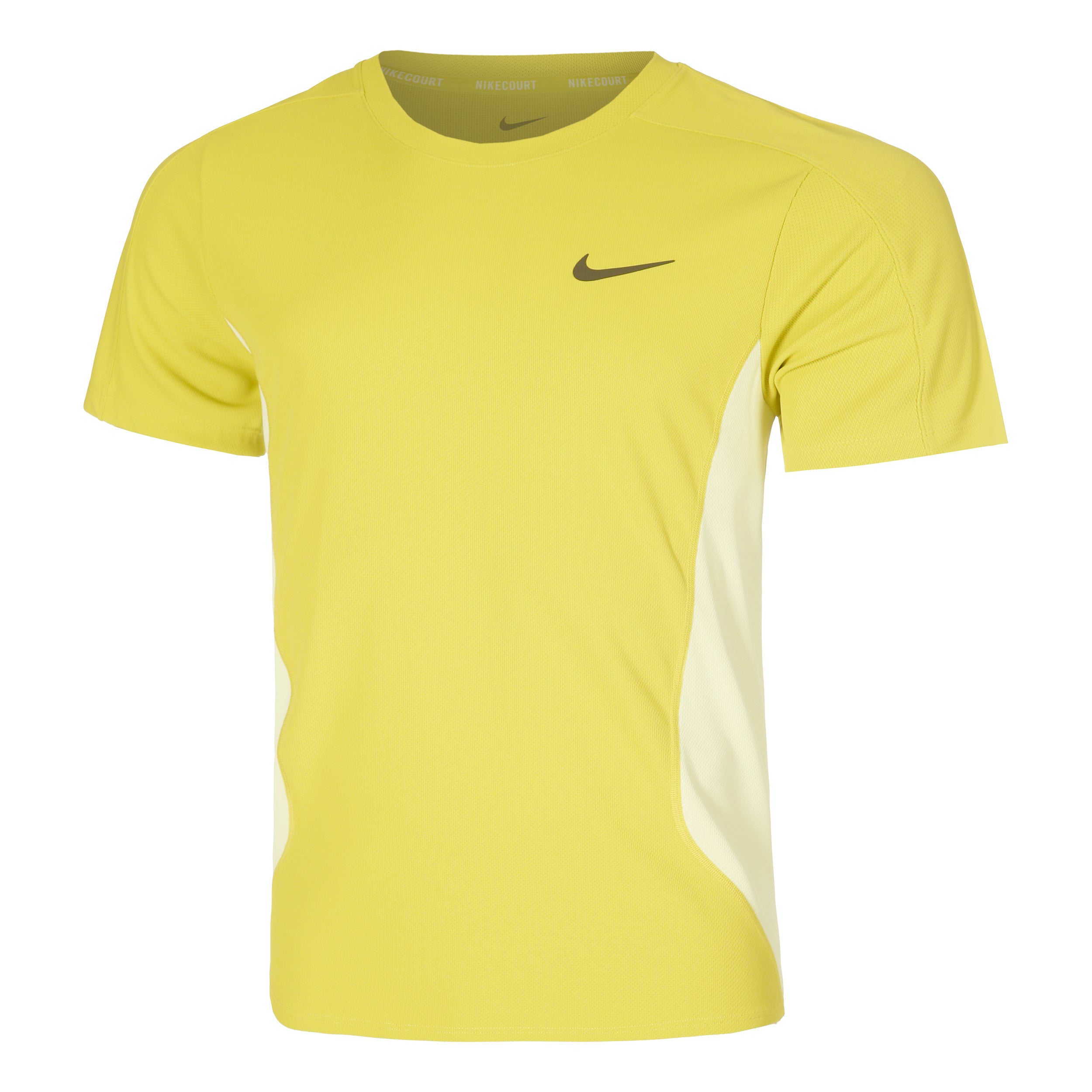 Court Dri-Fit Advantage Slam T-Shirt Men - yellow, lime | Tennis-Point