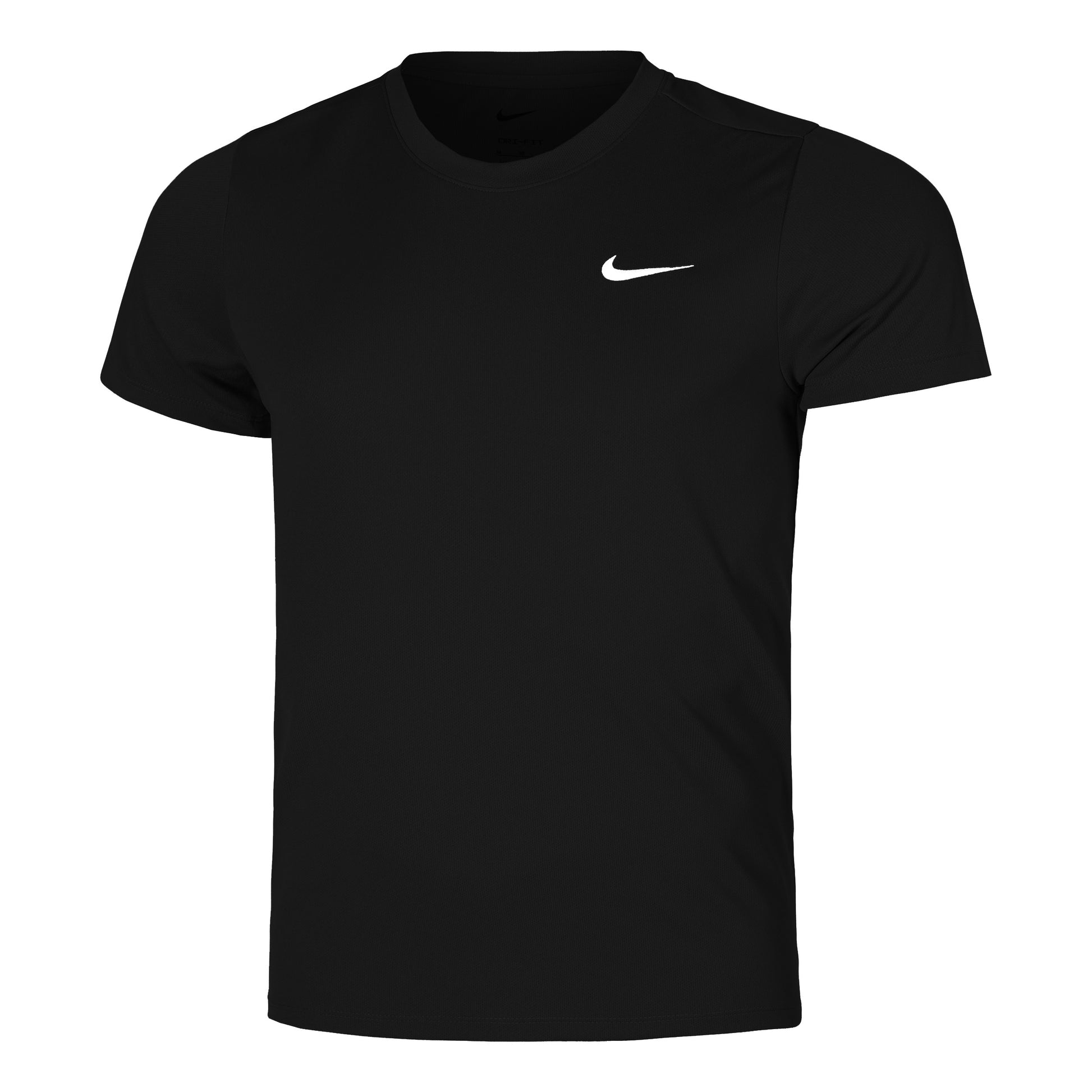 Nike Court Dry Victory T-Shirt Herren-Schwarz,Weiß