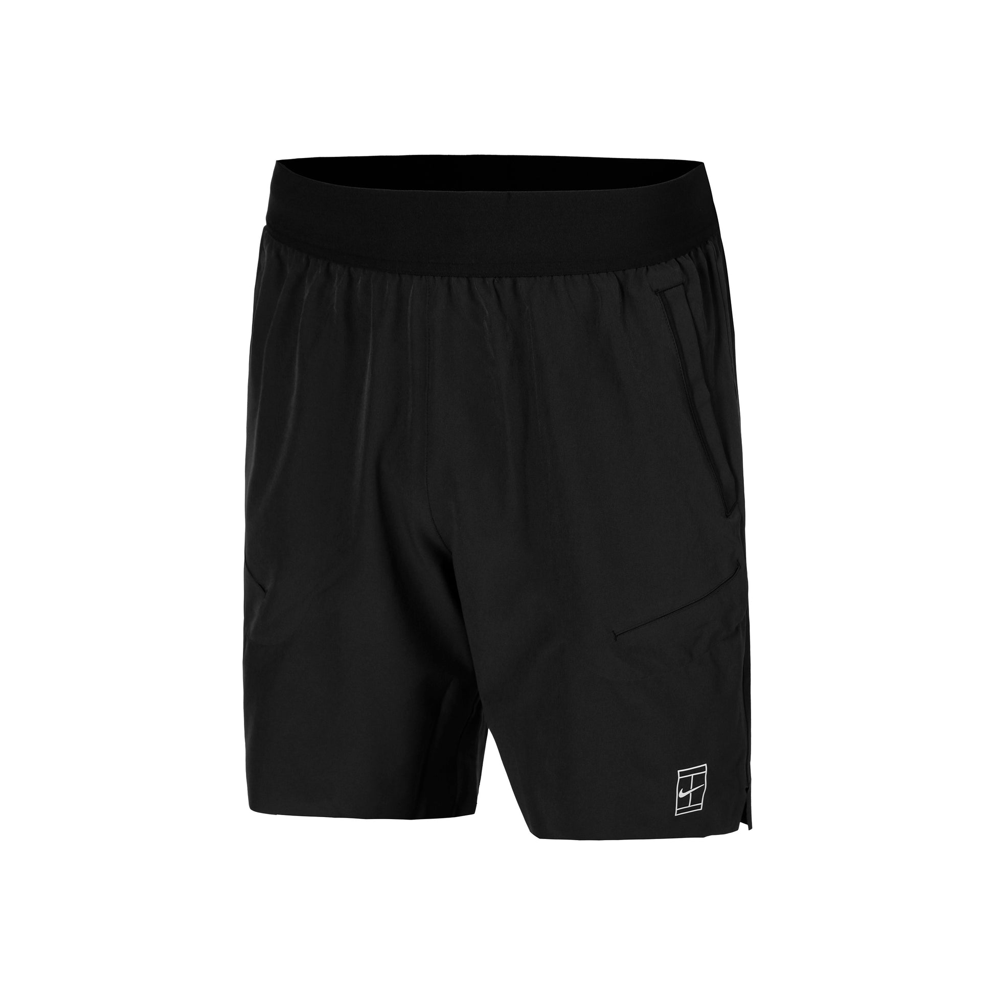 Nike Court Dri-Fit Advantage 8in Shorts Men-Black,White