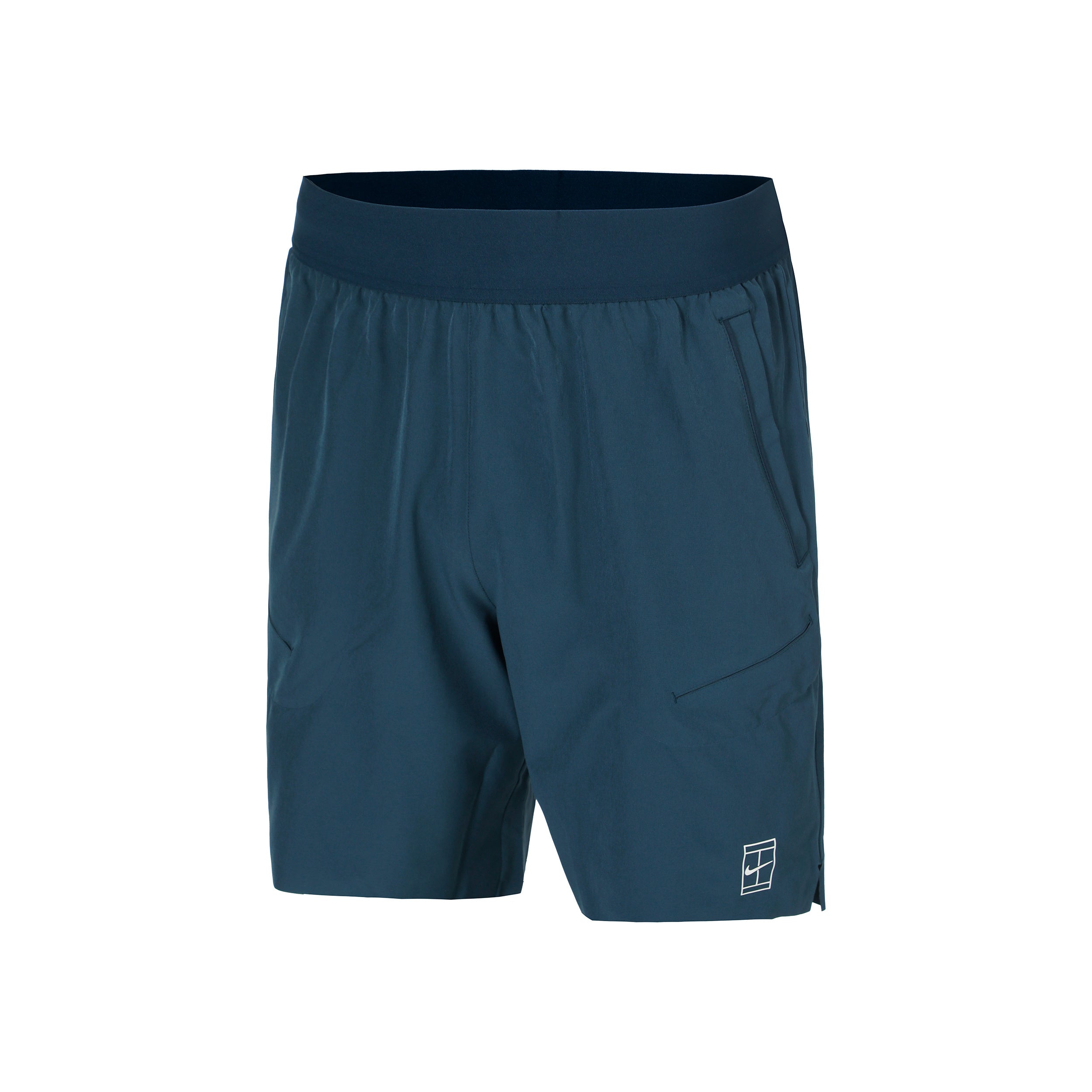 Nike Court Dri-Fit Advantage 8in Shorts Men-Dark Blue,White