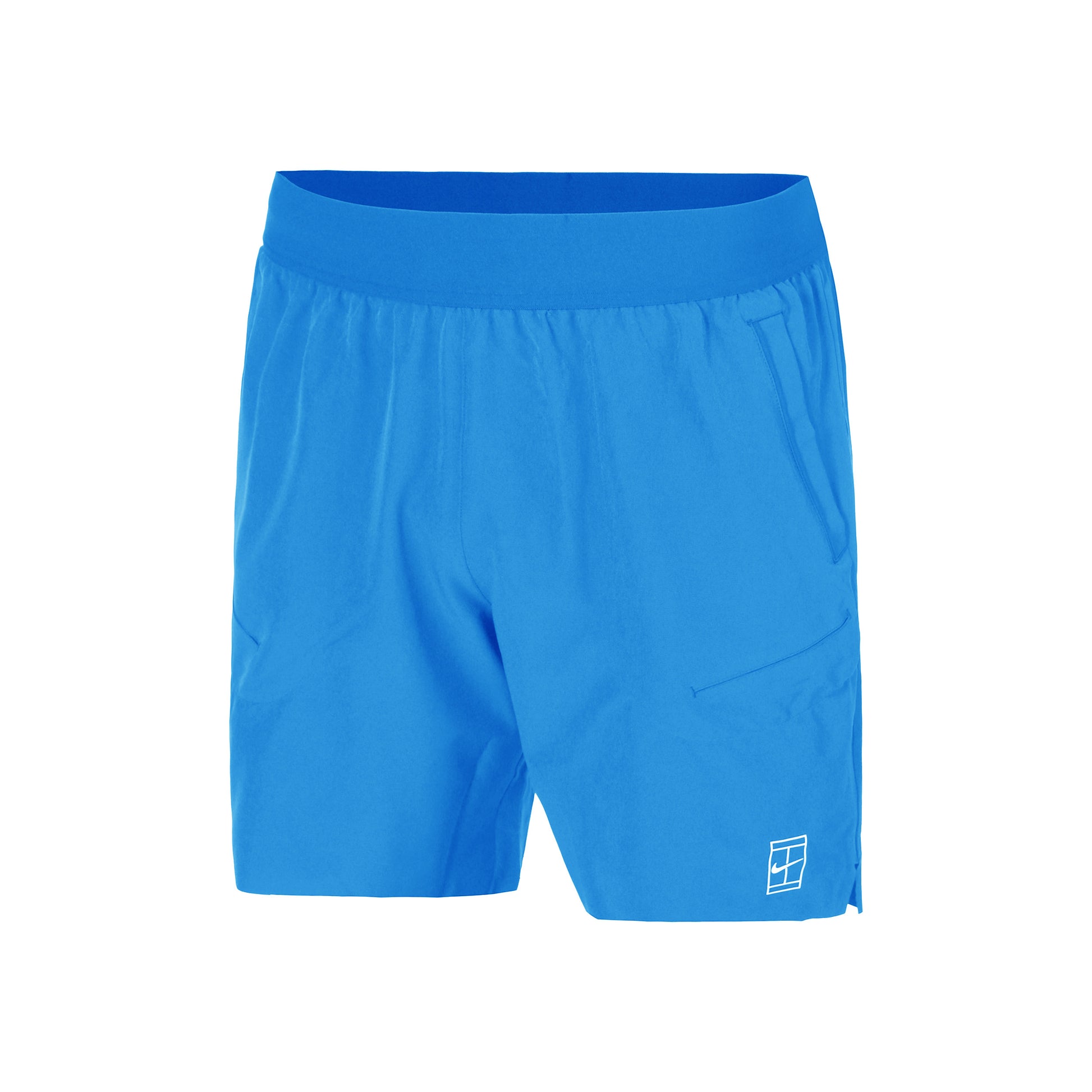 Nike Court Dri-Fit Advantage 6in Shorts Men-Blue,White