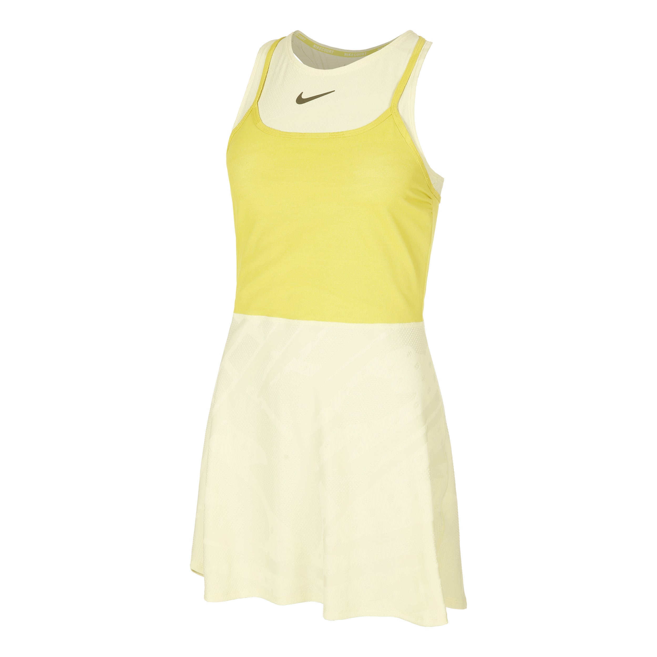 Nike Court Dri-Fit Slam Dress Women-Lime,Green