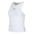 Court Dri-Fit Slam Tank-Top Damen-Hellgrau,Weiß