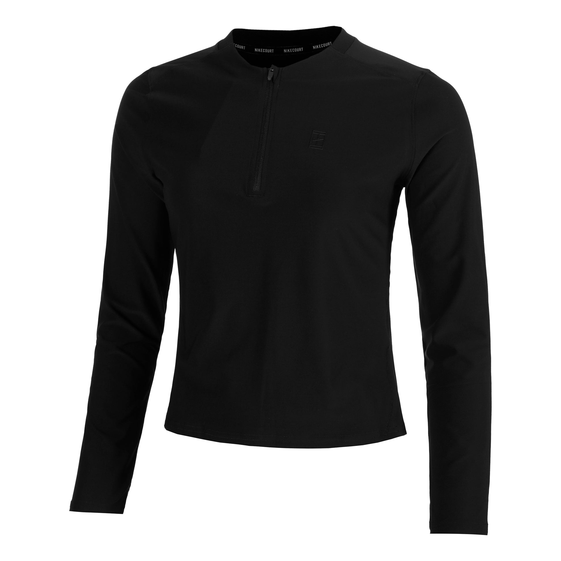 Nike Court Dri-Fit Advantage Long Sleeve Women-Black,Black