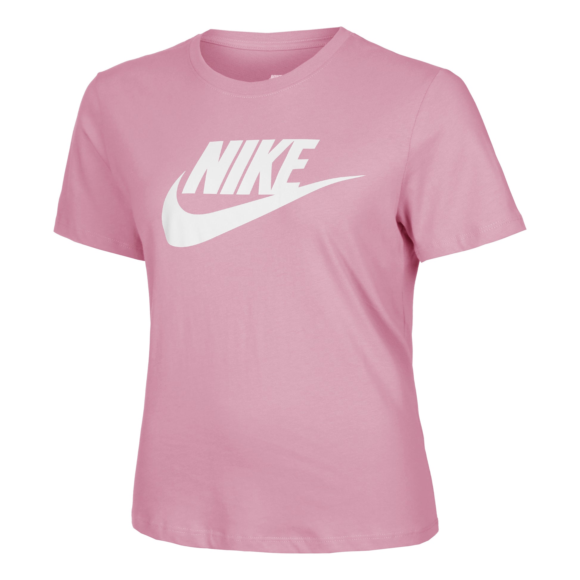 Nike New Sportswear Essential Icon Futura T-Shirt Damen - pink,