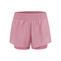 Dri-Fit One Mid Rise 2in1 3in Shorts Damen - altrosa, silber