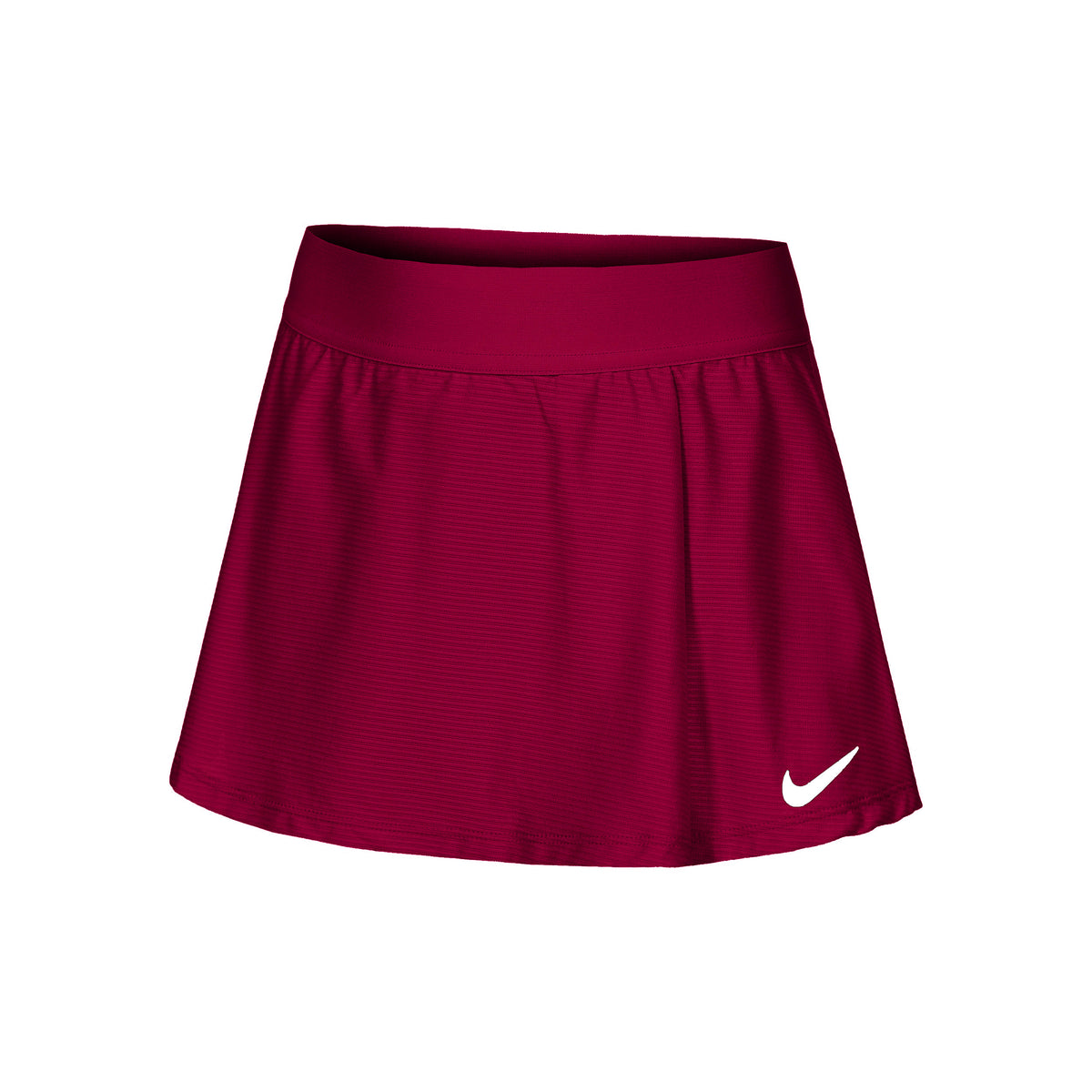 Nike Court Dri-Fit Victory Flouncy Rock Mädchen-Rot,Weiß