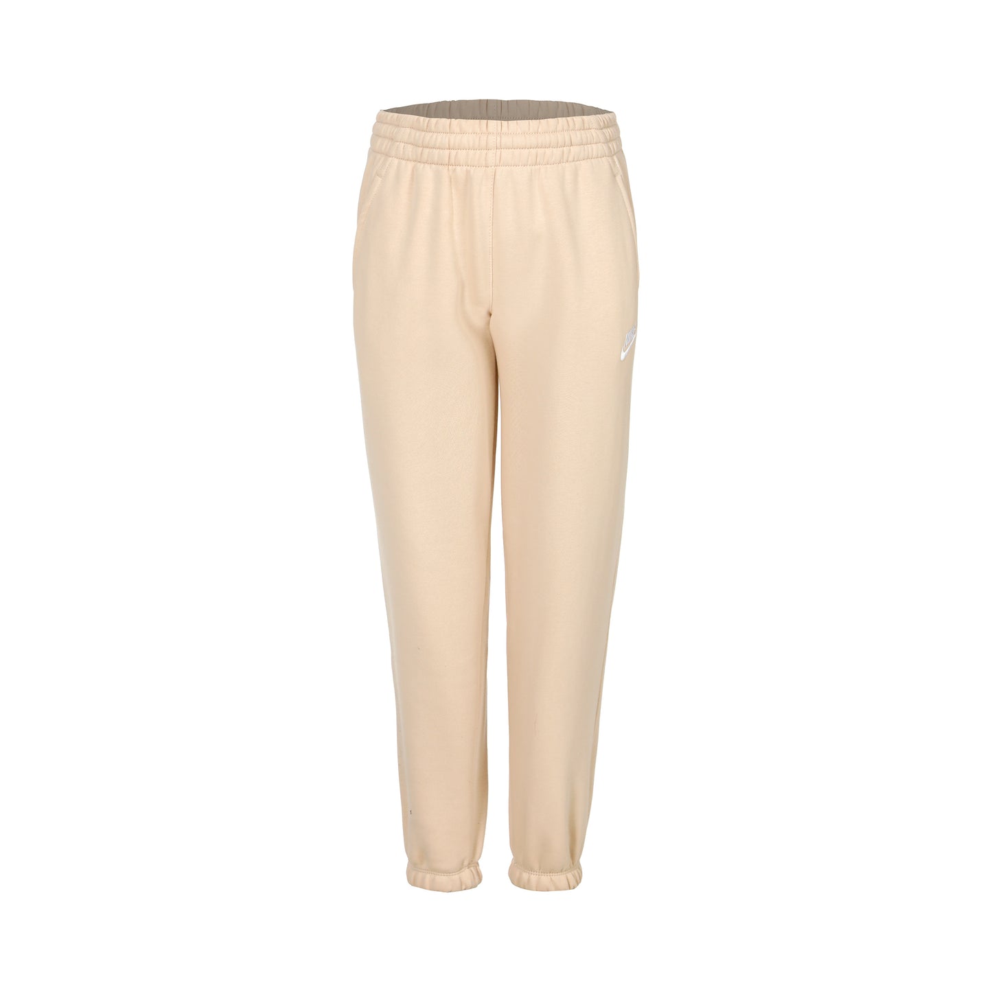 Nike Club Fleece Loose Training Pants Girls-Beige,Beige