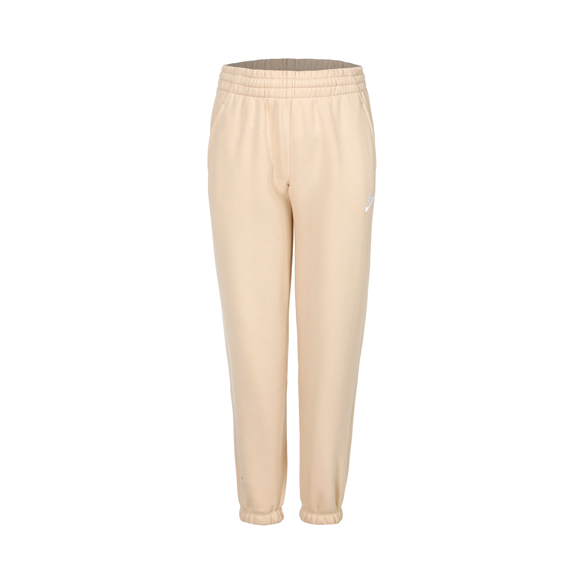 Nike Club Fleece Loose Training Pants Girls-Beige,Beige