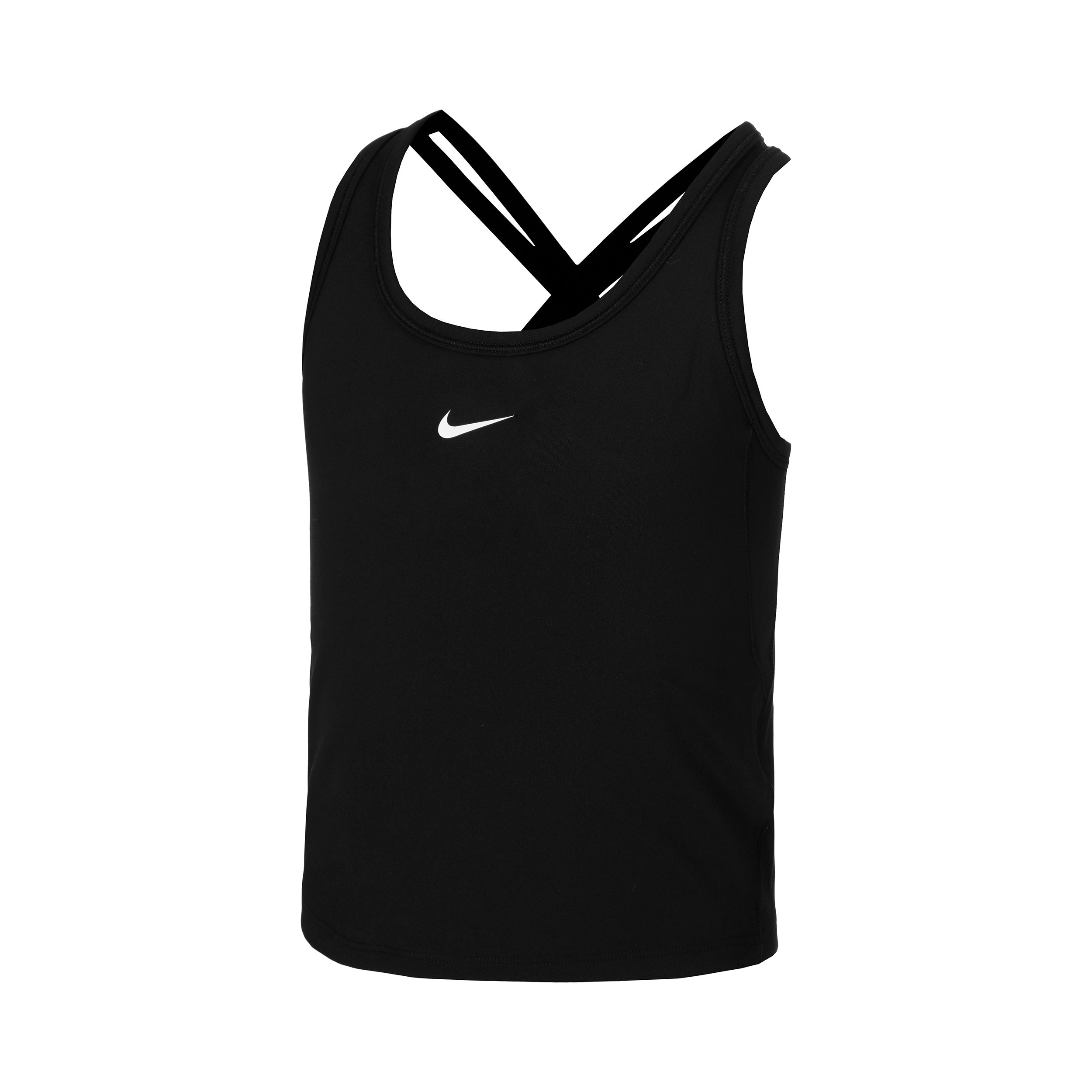 Nike Dri-Fit One Tank-Top Mädchen-Schwarz,Weiß